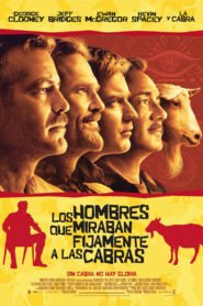 Los hombres que miraban fijamente a las cabras